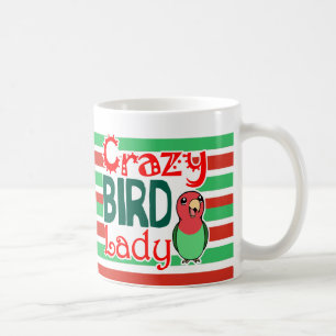 Crazy bird lady coffee mug