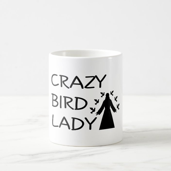 Crazy Bird Lady Coffee Mug Zazzle Com