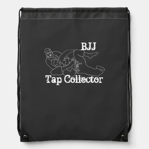 Crazy BJJ Tap Collector Drawstring Bag