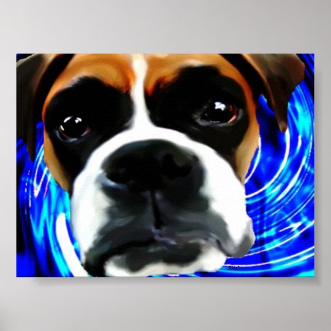 crazy boxer poster (Front)