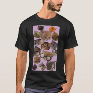 Crazy Bull - Angry Yellow Purple Bull in Iron Ring T-Shirt