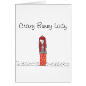 CRAZY BUNNY LADY (Front)