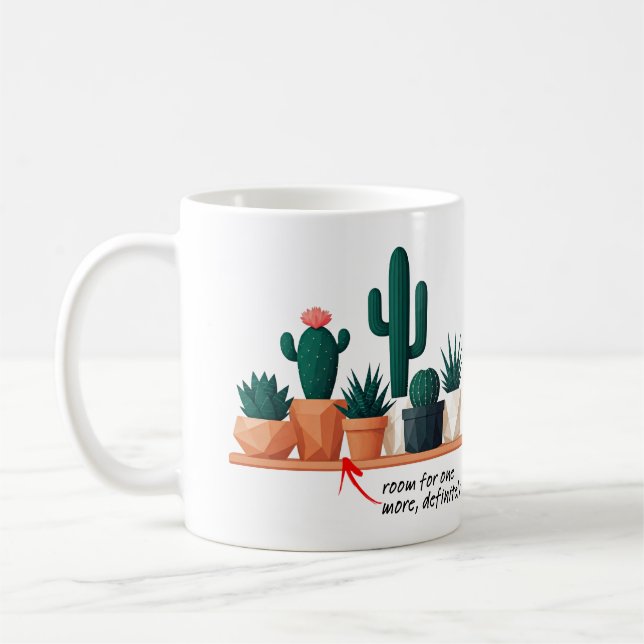 Crazy cactus mug (Left)