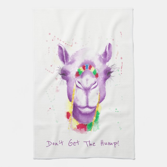 Crazy Camel Kitchen Towel (Vertical)