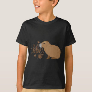 crazy capybara lady T-Shirt