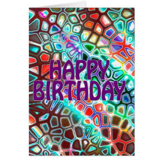 Crazy Carnival Colored Cards (Front)