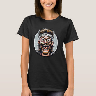 Crazy Cartoonish Person With Headband Nsfw Humor G T-Shirt