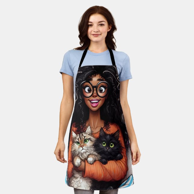 Crazy Cat Lady  Apron (Worn)