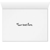 'Crazy Cat Lady' Card (Inside Horizontal (Bottom))