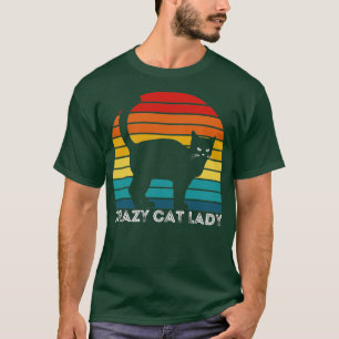 Crazy Cat Lady Cat Merch Design T-Shirt