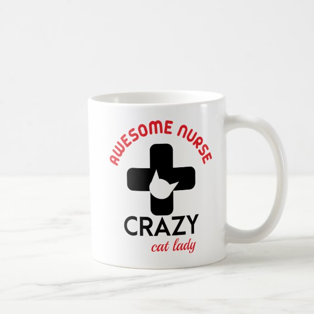Crazy cat lady coffee mug (Right)