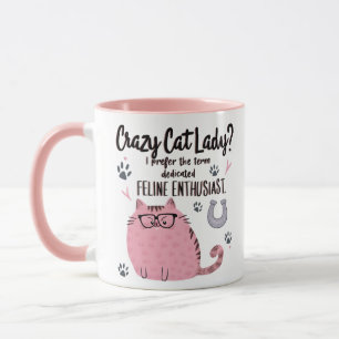 Crazy Cat Lady? Funny Cat Lover Gift Mug