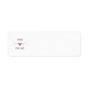 Crazy Cat Lady Label