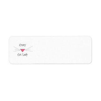 Crazy Cat Lady Label