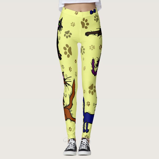 Crazy Cat Lady Leggings (Front)