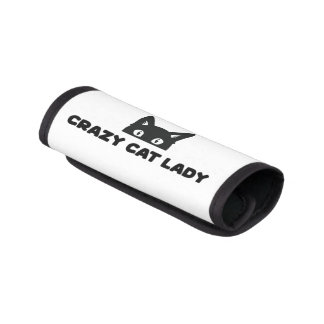 Crazy Cat Lady Luggage Handle Wrap