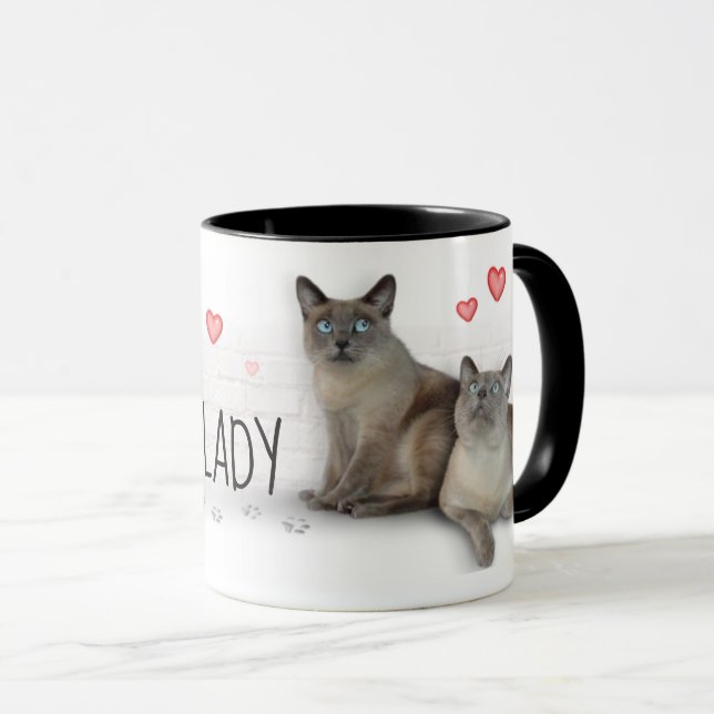 Crazy Cat Lady Mug (Front Right)