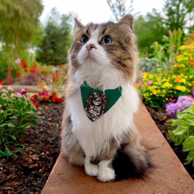 Crazy Cat Lady  Pet Bandana Collar (Cat)