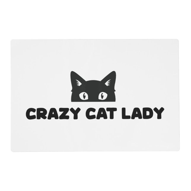 Crazy Cat Lady Placemat (Front)