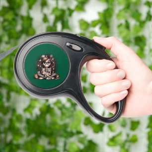 Crazy Cat Lady Retractable Pet Leash