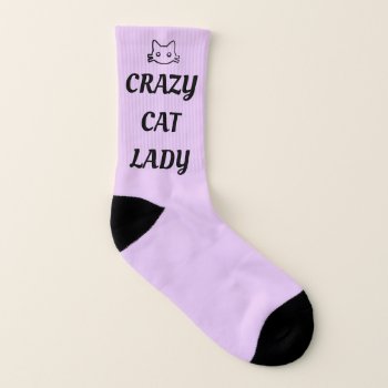 Crazy Cat Lady Socks by The_Life_of_Riley at Zazzle