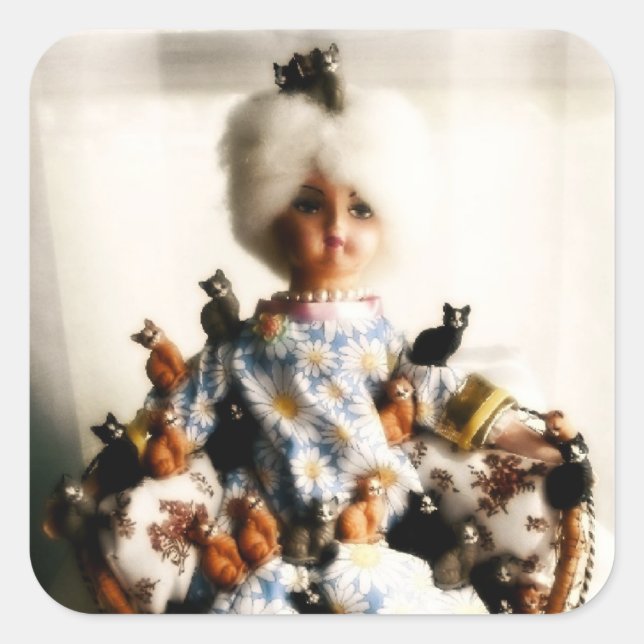 Crazy cat lady stickers (Front)