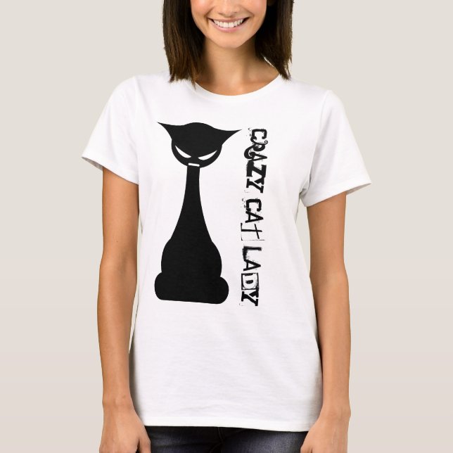 Crazy Cat Lady T-Shirt (Front)