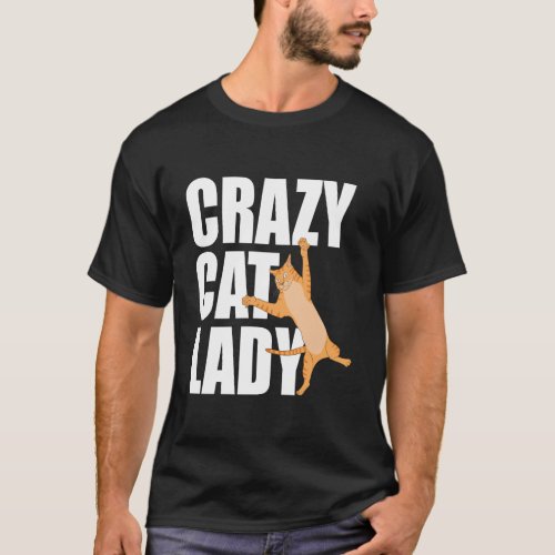 Crazy Cat Lady T_Shirt