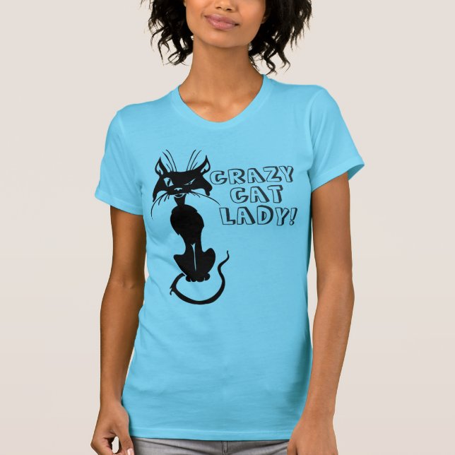 Crazy Cat Lady T-Shirt (Front)