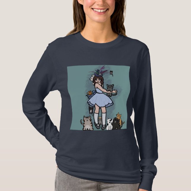 Crazy Cat Lady  T-Shirt (Front)