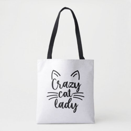 Crazy Cat Lady    Tote Bag