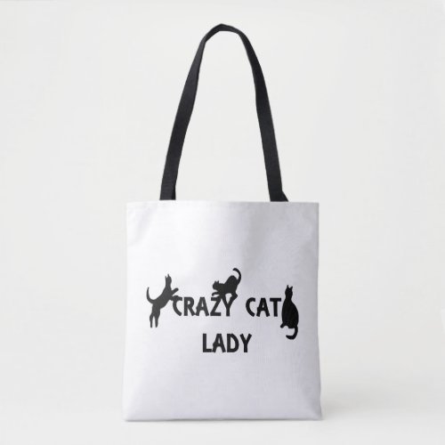 Crazy Cat Lady             Tote Bag