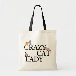 Crazy Cat Lady Tote Bag