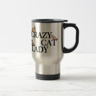 Crazy Cat Lady Travel Mug