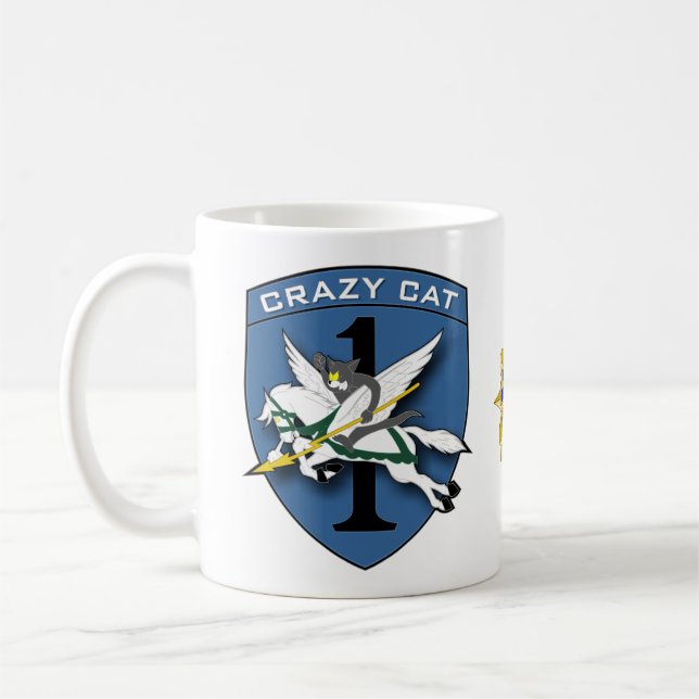 Crazy Cat - RR Vietnam Coffee Mug (Left)