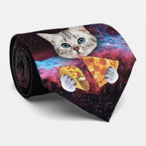 Crazy Cat Taco Pizza Space Tie Crazy Cat Taco Pizza Space Tie