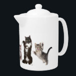 Crazy Cat Teapot<br><div class="desc">This cat teapot is a great gift for any cat lover.</div>