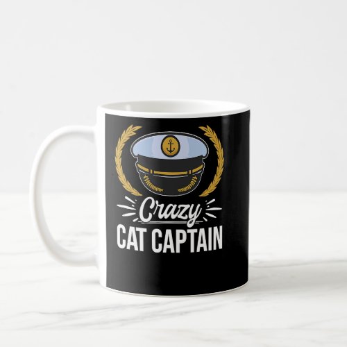Crazy Catamaran Captain Sailing Sailor  4  Coffee Mug