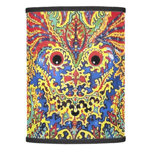 Crazy Cats Eyes Louis Wain Pattern Lamp Shade