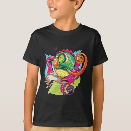 Crazy Chameleon T_Shirt