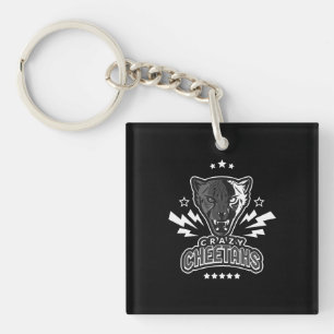 Crazy Cheetahs Keychain