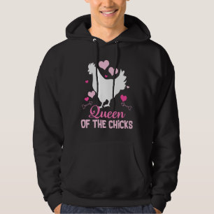 Crazy Chicken Lady Farming Hoodie