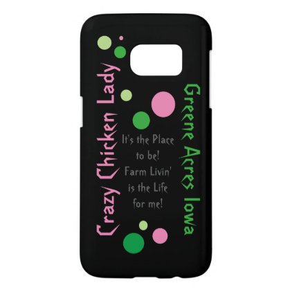 Crazy Chicken Lady Phone Case