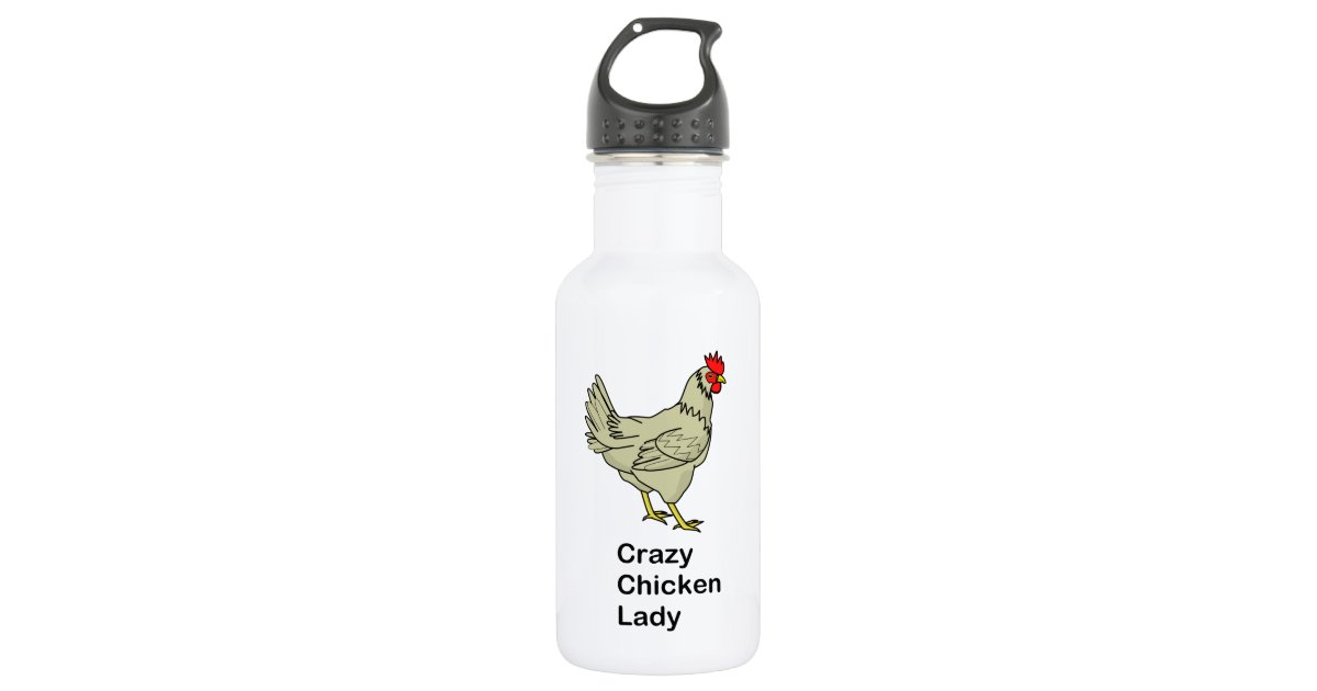 Cute Chicken Flower Head - Engraved Stainless Steel Tumbler, Cute Chicken  Mug, Farm Humor Tumbler