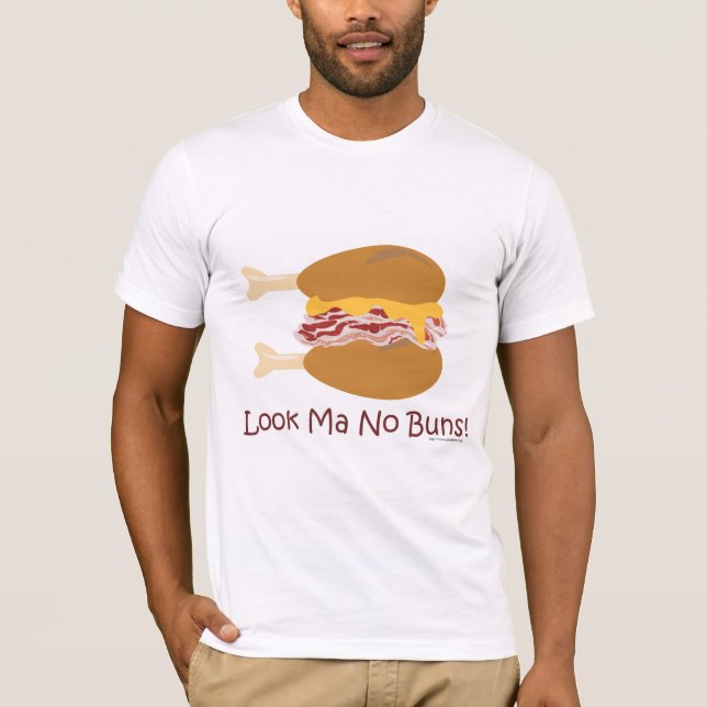 Crazy Chicken Sandwich T-Shirt (Front)