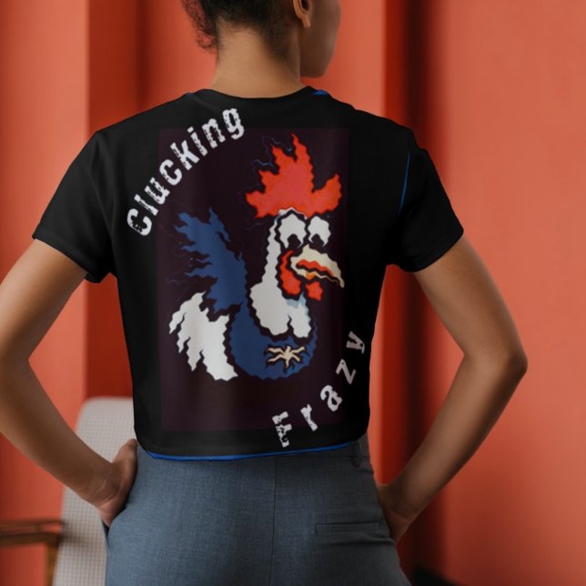Crazy chicken T-Shirt (Creator Uploaded)