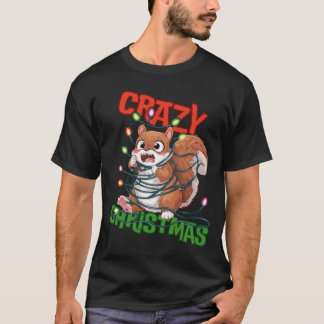Crazy Christmas: Frustrated Squirrel T-Shirt