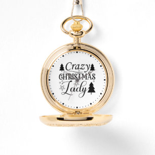 Crazy Christmas Lady-45322 Watch