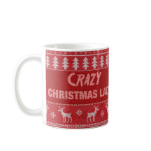 Crazy Christmas lady