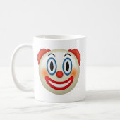 Crazy Clown Emoji Coffee Mug (Left)